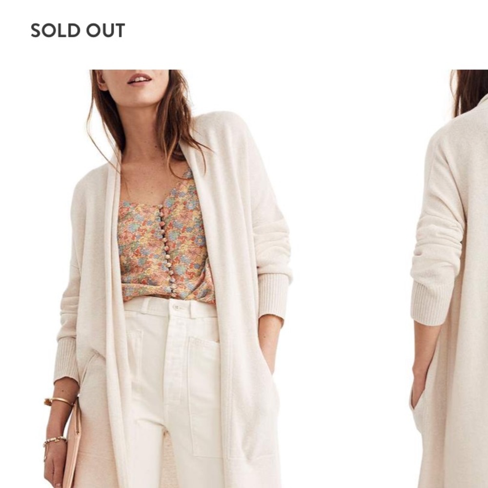 Sold out madewell sweater